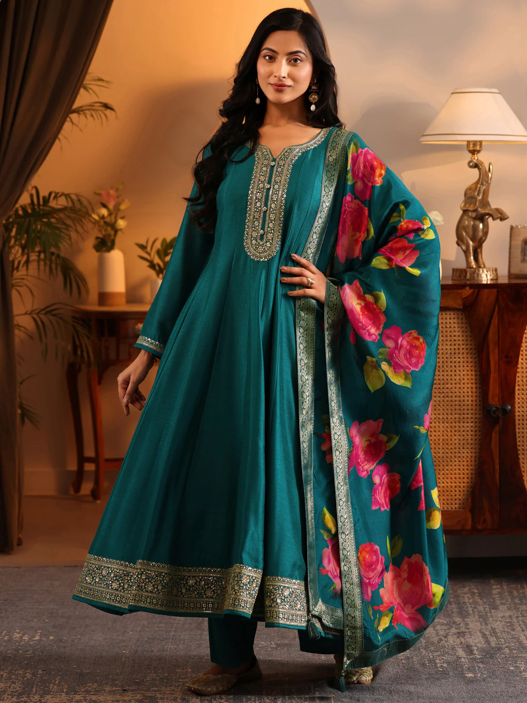 Georgette Flow Anarkali